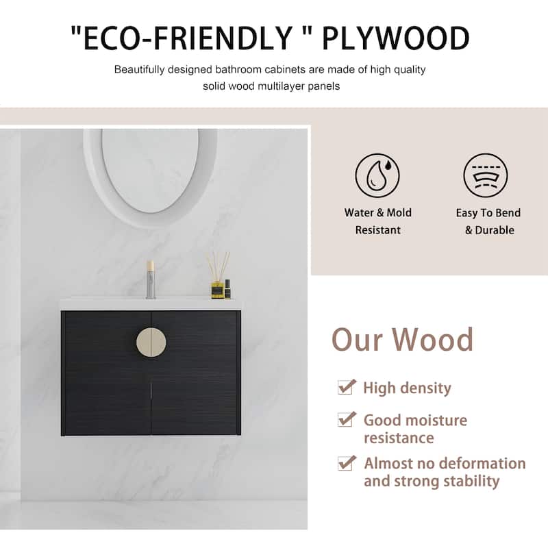 60 Inch Soft Close Doors Bathroom Vanity With Sink