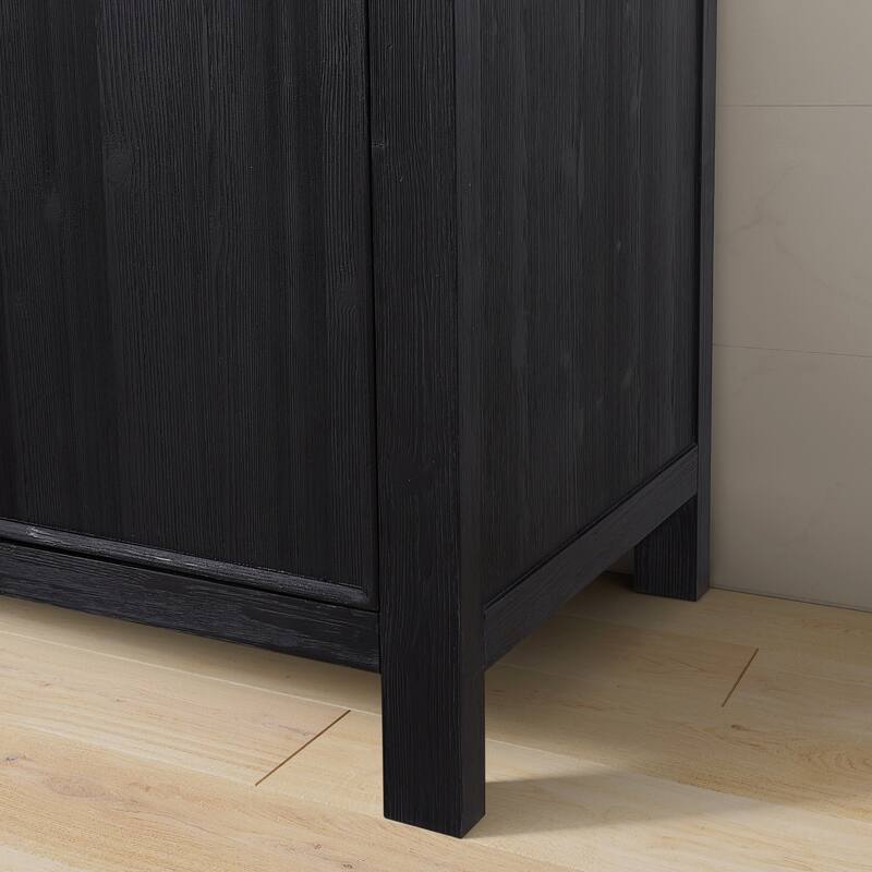 Leon 48 in. Single Bathroom Vanity with Composite Stone Top