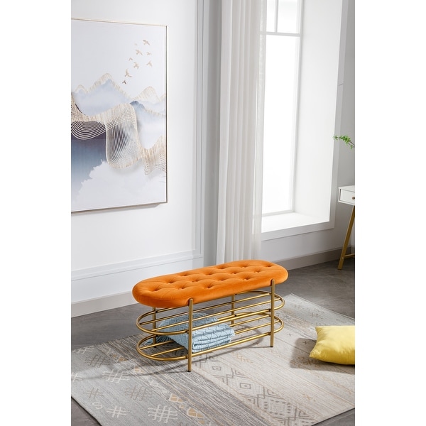 Upholstered shoe storage bench sale
