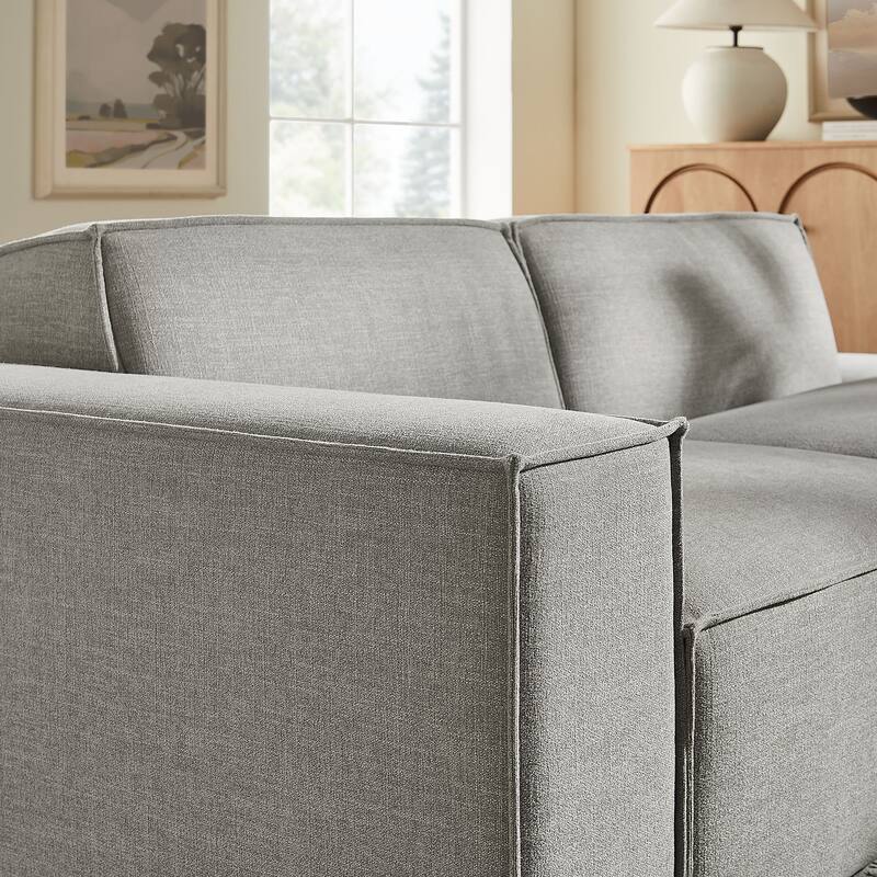 Restore 2-Piece Performance Fabric Upholstered Modular Loveseat