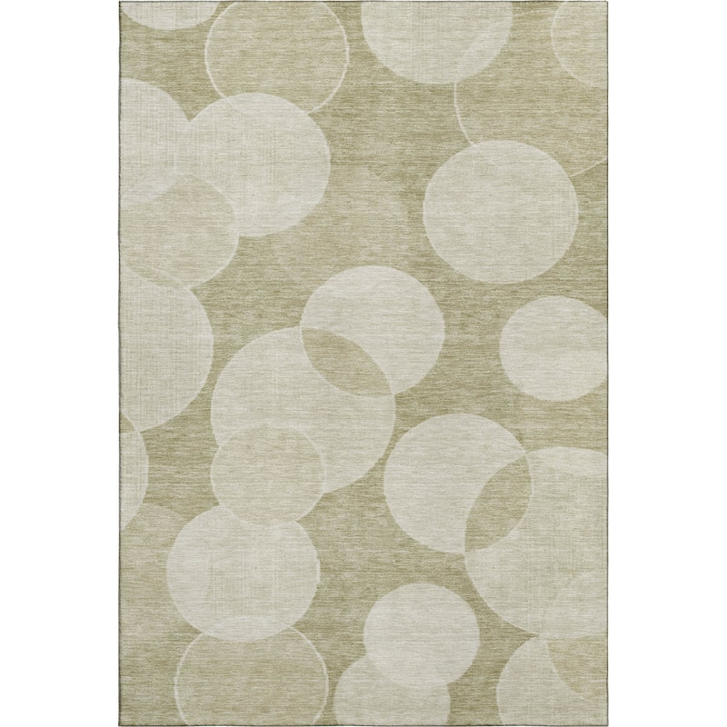 Premium Washable Super Soft Contemporary Bubbles Mayfield Rug