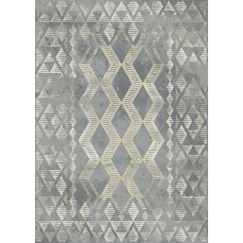 Everest Marquis Gray Lodge Area Rug - 2'3"x3'3"