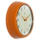 preview thumbnail 126 of 195, Infinity Instruments Round Retro Kitchen Wall Clock by Infinity Instruments