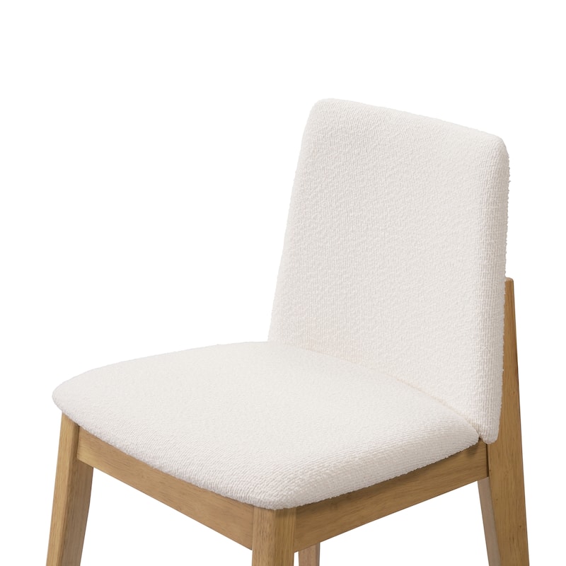 Christopher Knight Home - Arlo Modern Upholstered Solid Wood Armless Dining Chair (Set of 2)