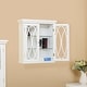 preview thumbnail 2 of 6, Teamson Home Florence Removable Two-Door Wall Cabinet