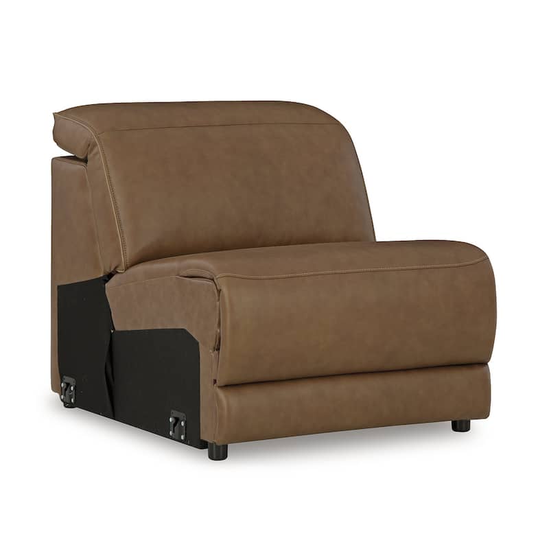 Signature Design by Ashley Rally-Up Brown 3-Piece Power Reclining Sectional Sofa - 116" W x 40" D x 34" H
