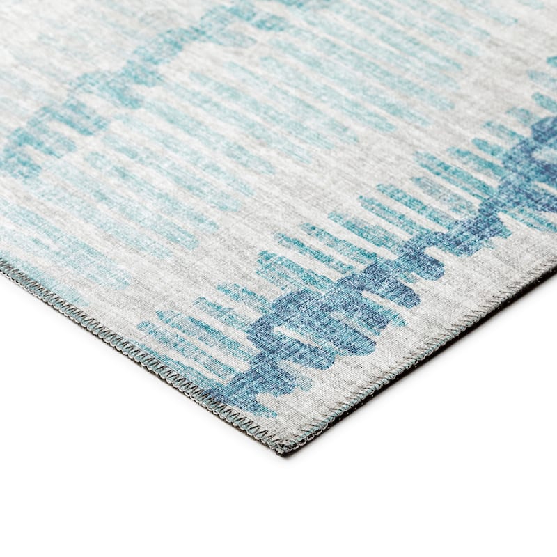 Indoor/Outdoor Rylee Sketches Washable Rug New.