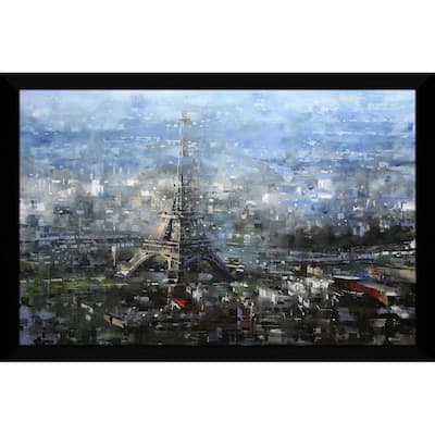 "Blue Paris" by Mark Lague Print on Acrylic