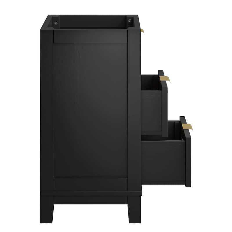 Dixie 24" Solid Wood Bathroom Vanity Cabinet (Sink Basin Not Included)