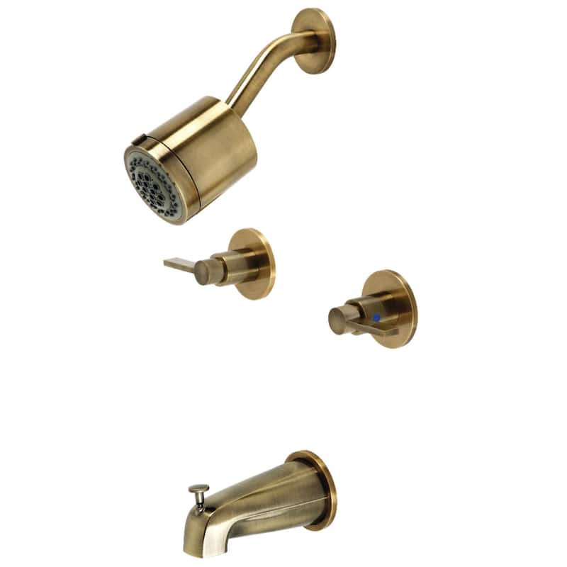 Kingston Brass NuvoFusion Tub and Shower Trim Package with 1.8 GPM