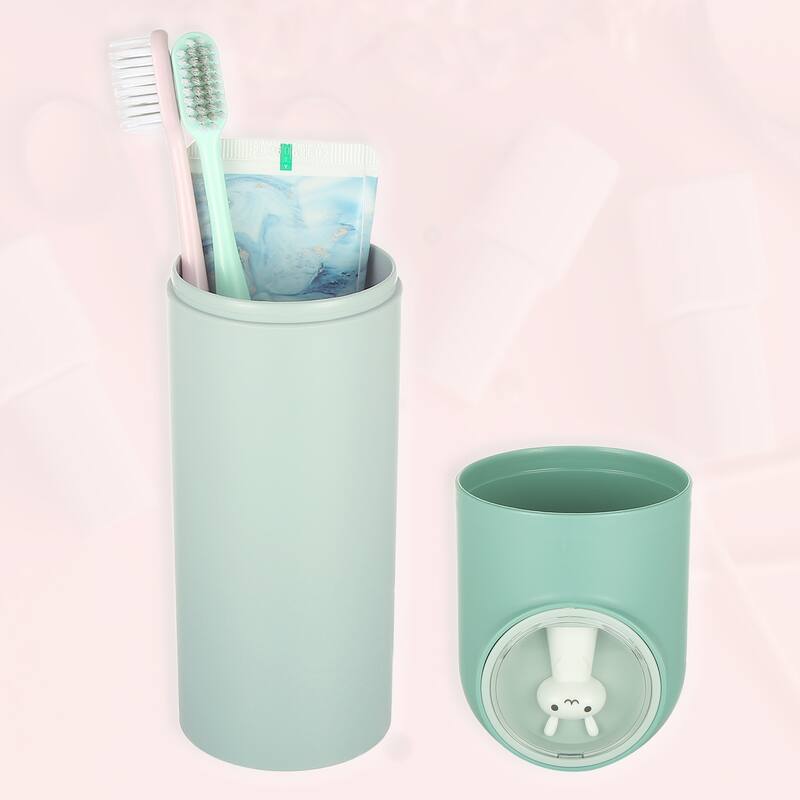 Toothbrush Travel Case, Plastic, Lightweight Traveling Toothbrush Holders Case, for Travel Business, 7.87"x2.28"