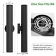 preview thumbnail 21 of 28, LamQee Modern Black Aluminum Cylinder LED Outdoor Wall Lights