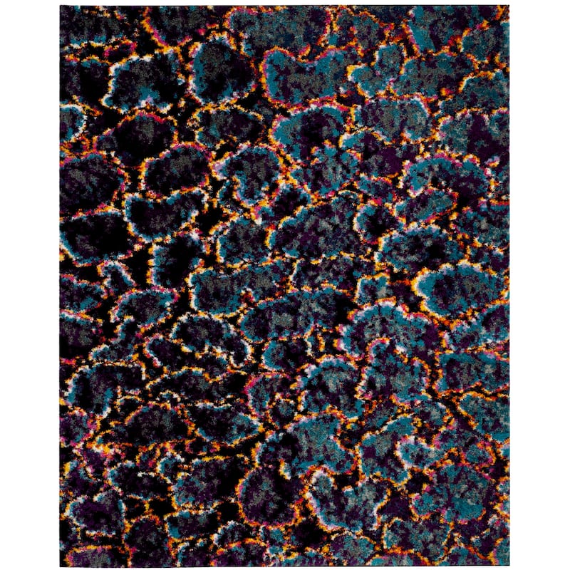 SAFAVIEH Fiesta Shag Leanca Abstract Rug