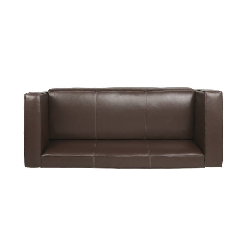 Tuxedo Arms 3-seater Sofa with Birch Wood Legs