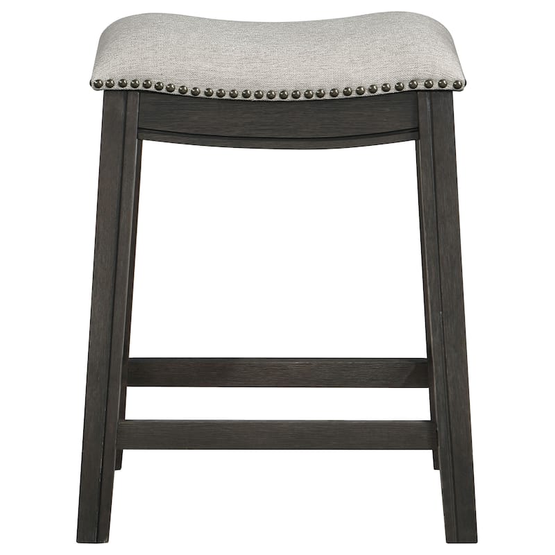 Elliston 5-piece Dark Grey Counter Height Dining Table Set