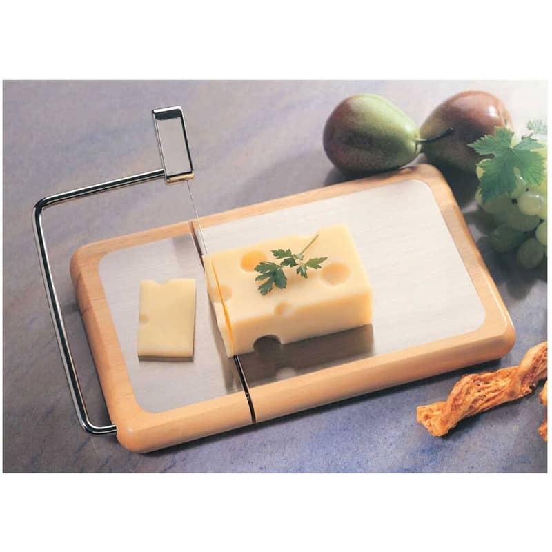 Prodyne MW-805 Metal Wood Cheese Slicer - 2.25