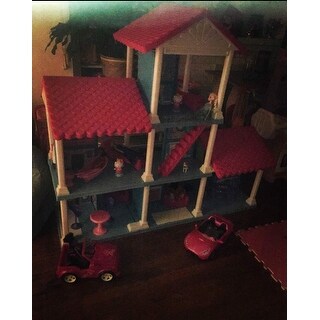 american plastic toys delightful dollhouse