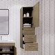 preview thumbnail 26 of 41, Eliza 16'' Wall Mounted Linen Cabinet