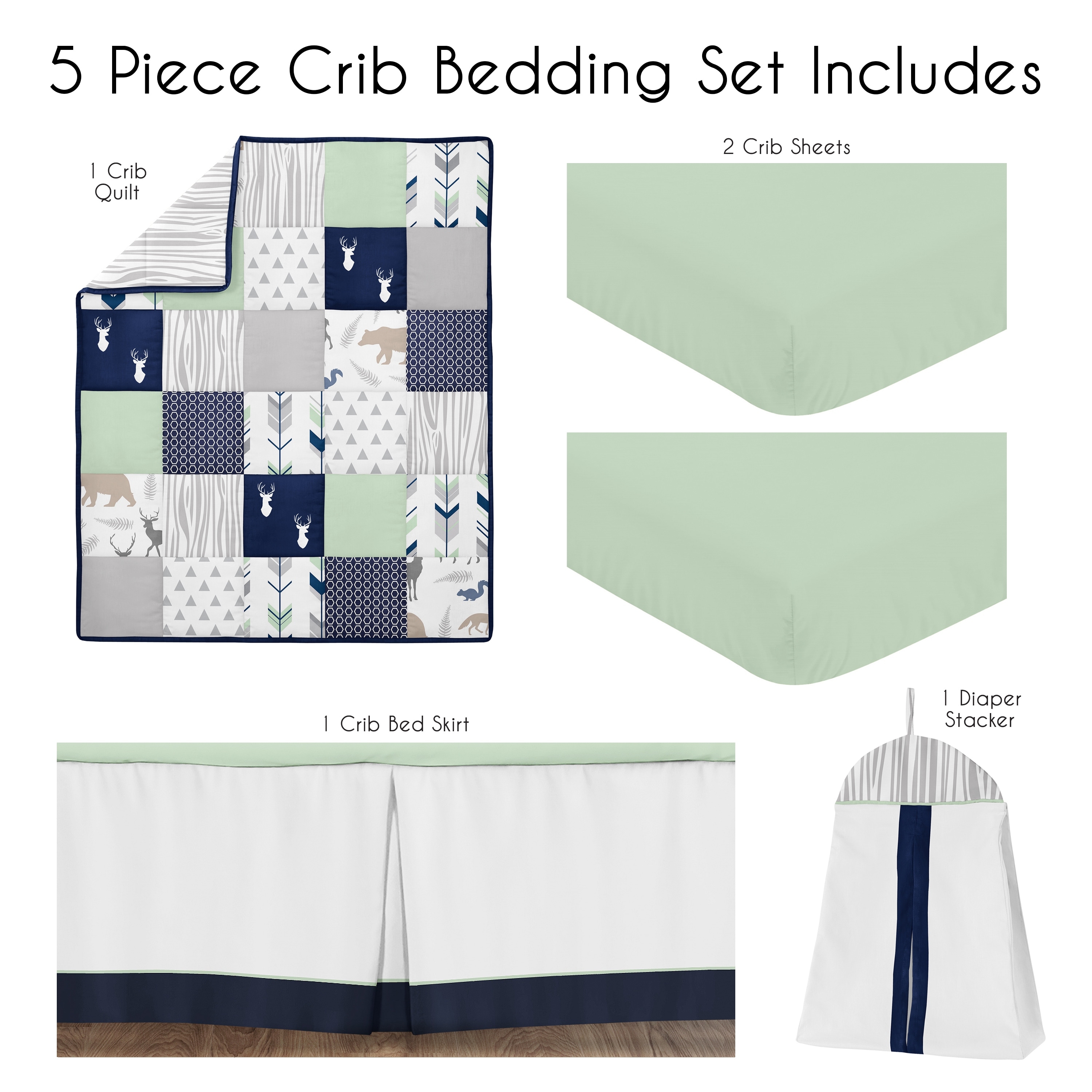 Deer and arrow crib bedding best sale