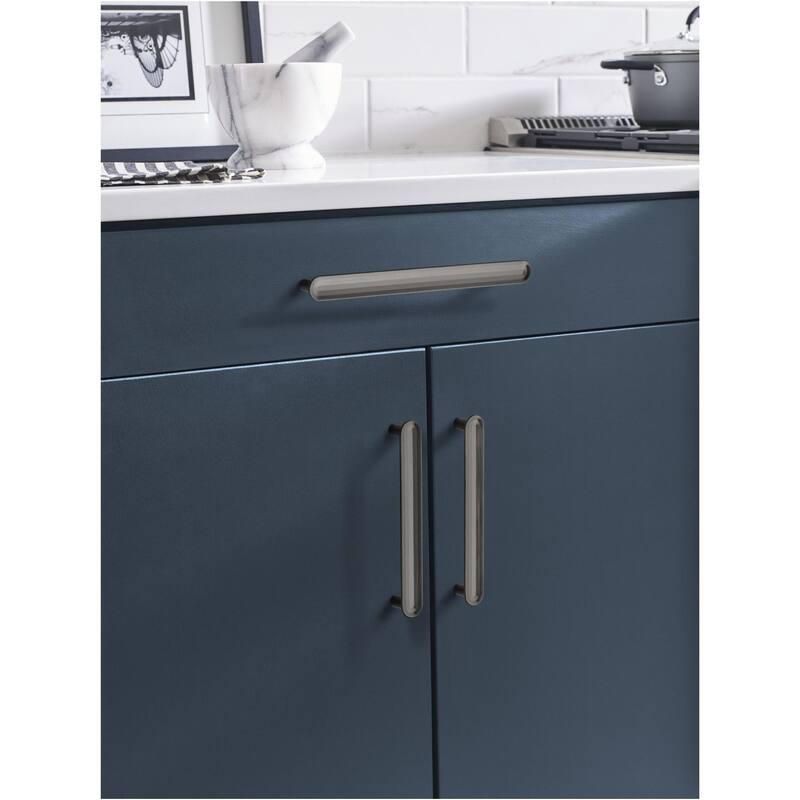 Amerock Concentric 7-9/16 Inch Center to Center Bar Cabinet Pull