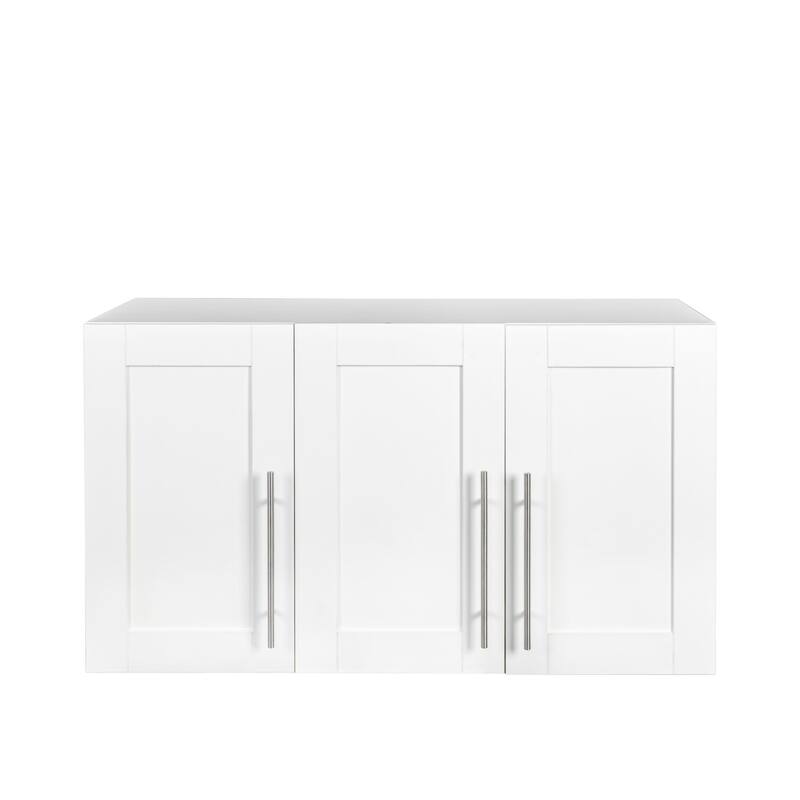GDF Studio -Jess Modern Stackable Wall Mounted Storage Cabinet with Adjustable Shelves