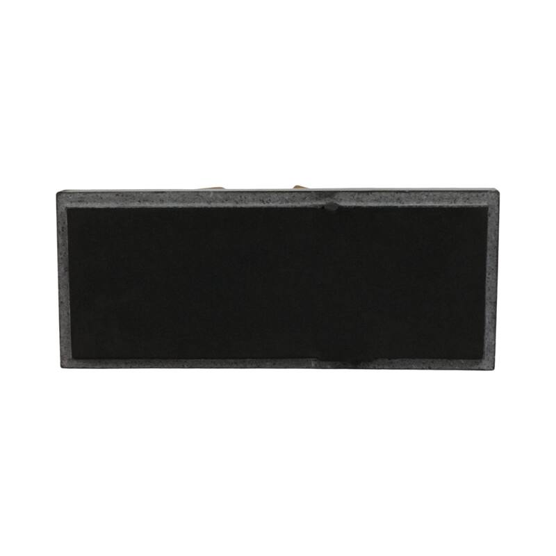 Metal Stone Sculpture Lion Design Modern Glam Accent - 8" Gold - 12" x 6" x 8"