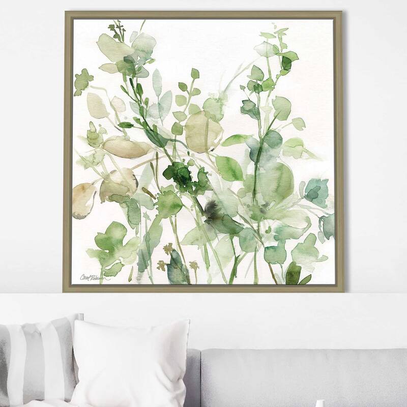 "Sage Garden II" by Carol Robinson Print on Floating Canvas