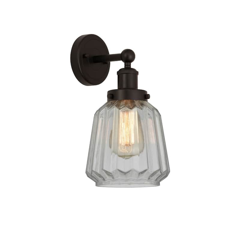 Innovations Lighting 616-1W-10-7 Chatham Sconce Chatham 10" Tall Wall