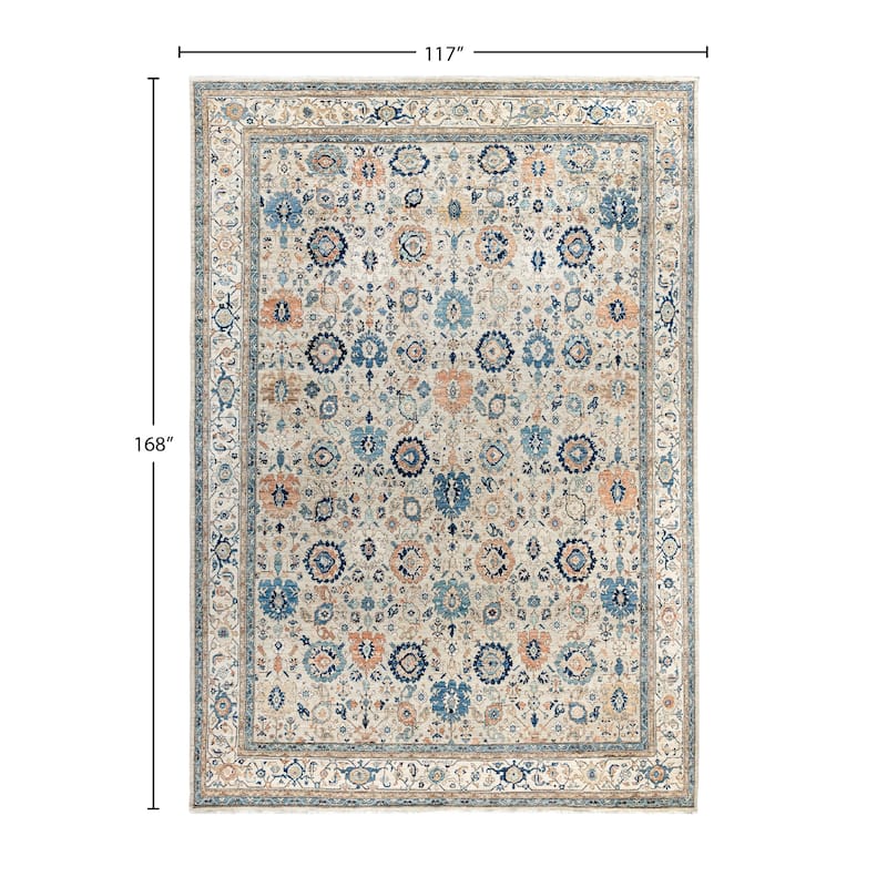 Serapi One-of-a-Kind Hand-Knotted Area Rug - Beige - 9' 9" x 14' 0"