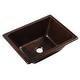 preview thumbnail 2 of 9, Hawking 17" Dual Flex Bathroom Sink in Copper