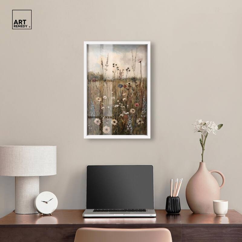Field of Forgotten Dreams II Shadowbox by Art Remedy