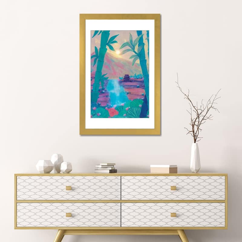 iCanvas "Zen Garden" by Viviana Gonzalez