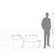 preview thumbnail 4 of 19, Mid Century Modern Metal Single Round Coffee Table