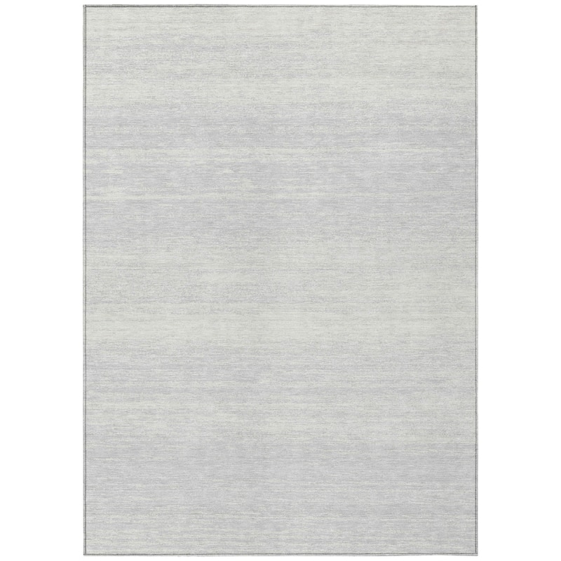 HomeRoots Striped Transitional Rectangle Outdoor Rug