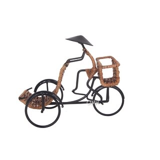 Asian Style Rickshaw Driver Card Holder