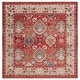 preview thumbnail 4 of 20, Lauren Ralph Lauren Ariel Traditional Oriental Rug Fringe 6'7" Square - Red/Beige - Square