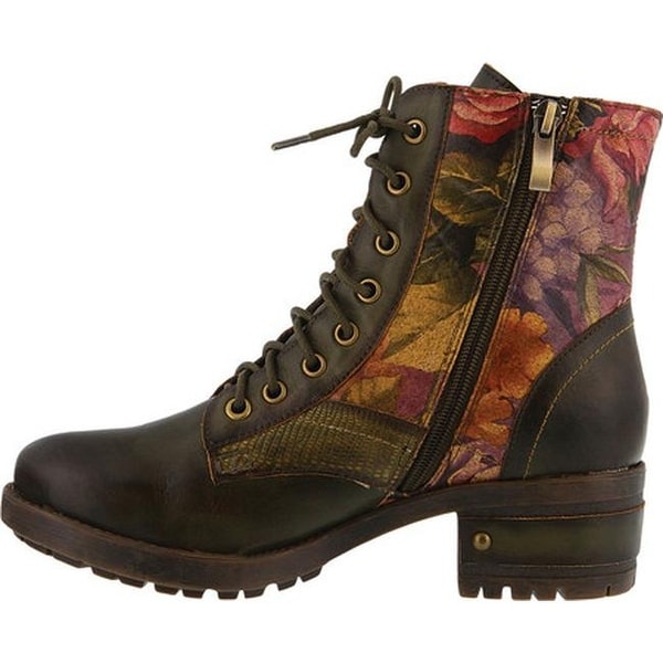 spring step lace up boots