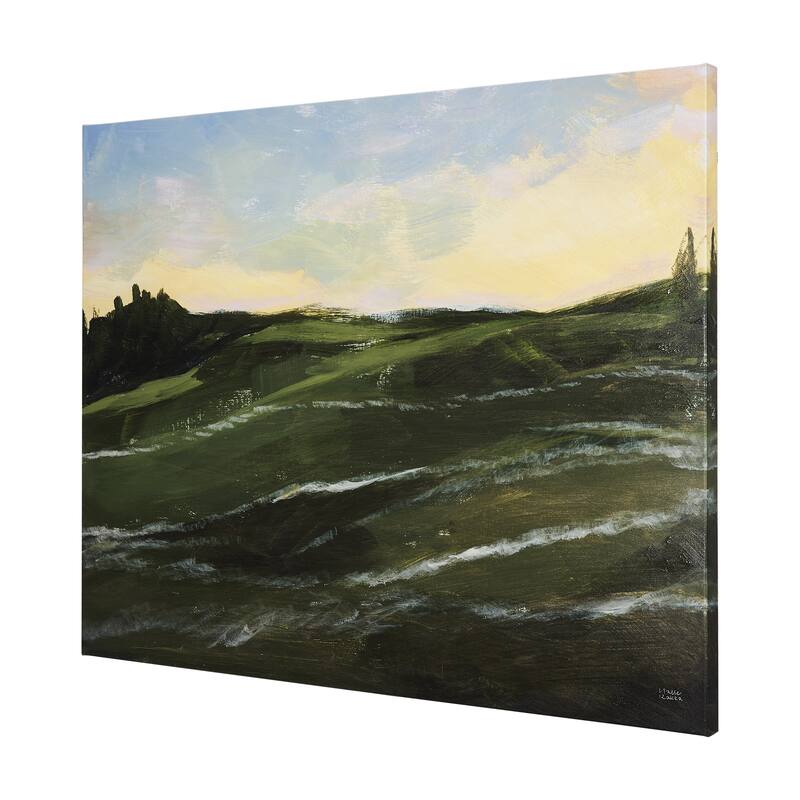 Sunrise Valley I (50 x 40) Canvas Art Print