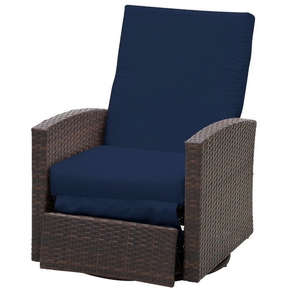 Outdoor online rattan recliner