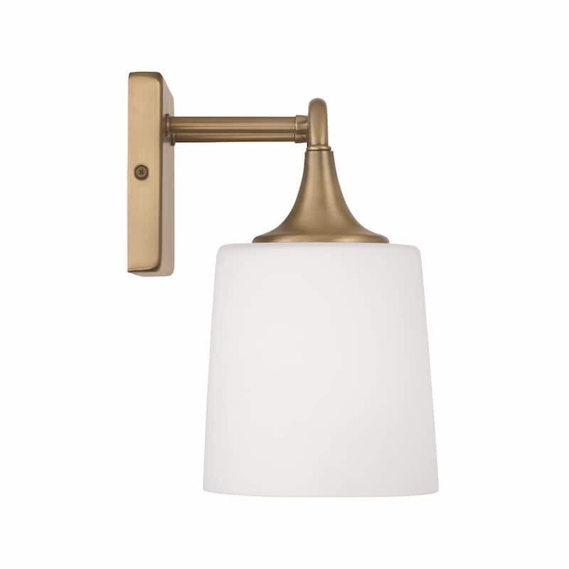 Presley 3-light Bath/ Vanity Fixture w/ Soft White Glass