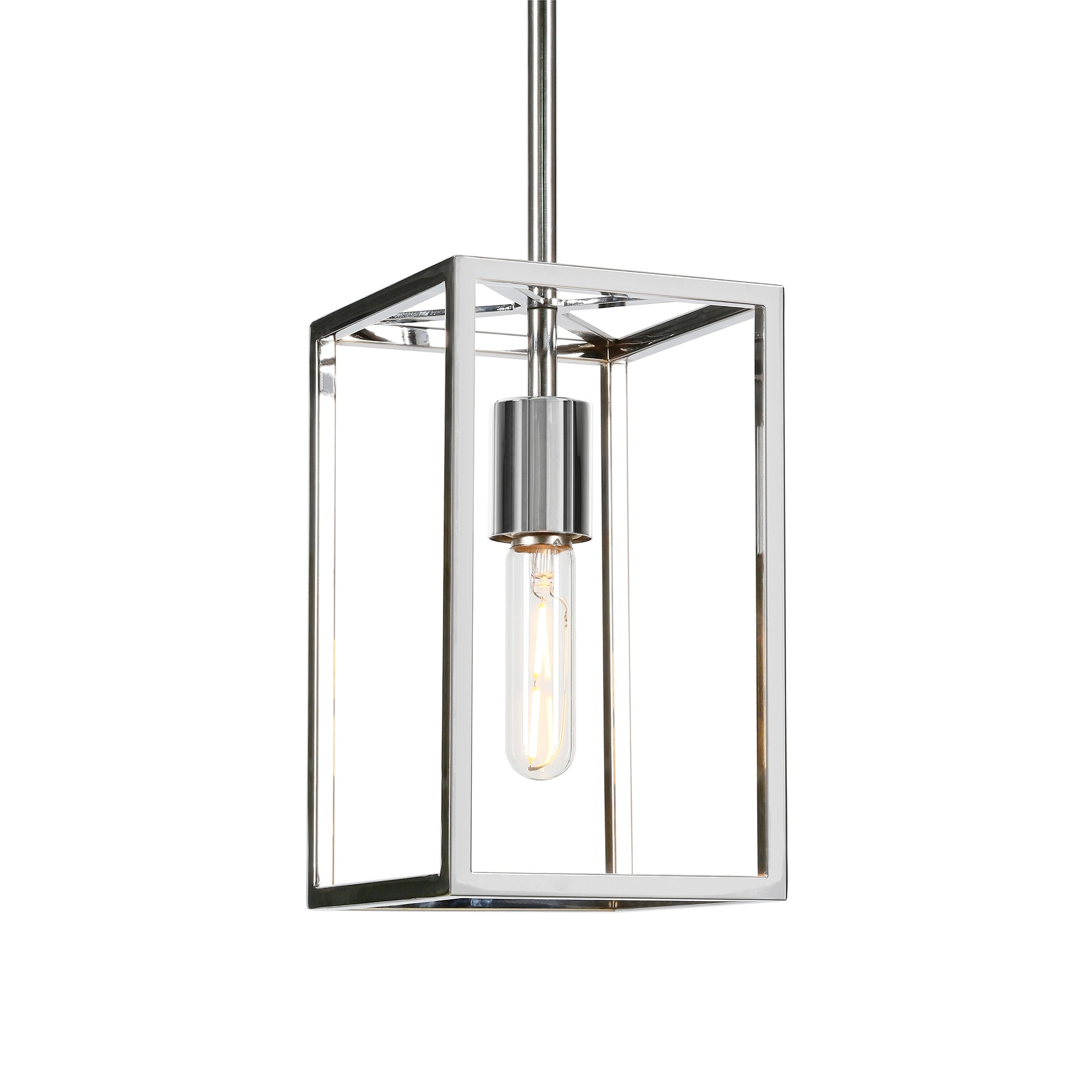 Details about   ITC 3455D-UB54D106-DB 15.3" Square Pendant Light with Glass 