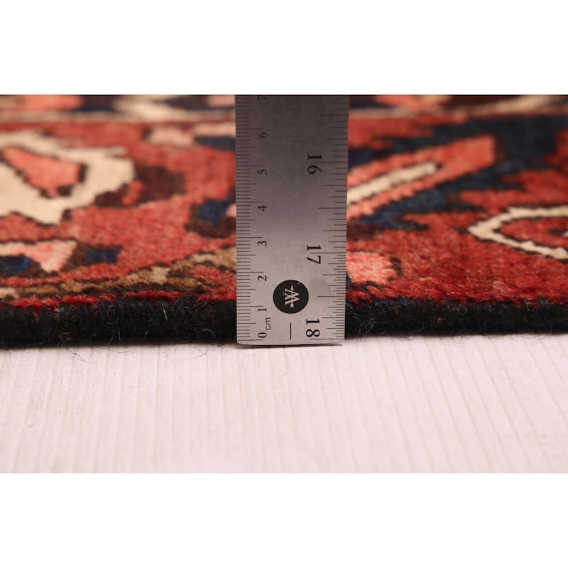 ECARPETGALLERY Hand-knotted Kayseri Vintage Red Wool Rug - 6'5 x 9'6