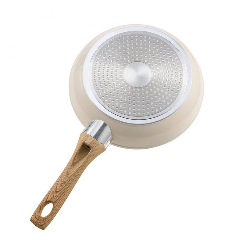 3-Piece Aluminum Frying Pan Set Nonstick Skillets Heat-Resistant Handles for All Stovetops - Large Pan Size: 19 x 11 x 3 in