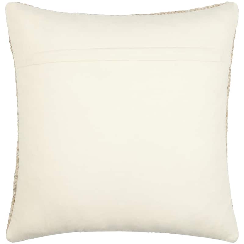 Jonatan Farmhouse Solid Color Accent Pillow
