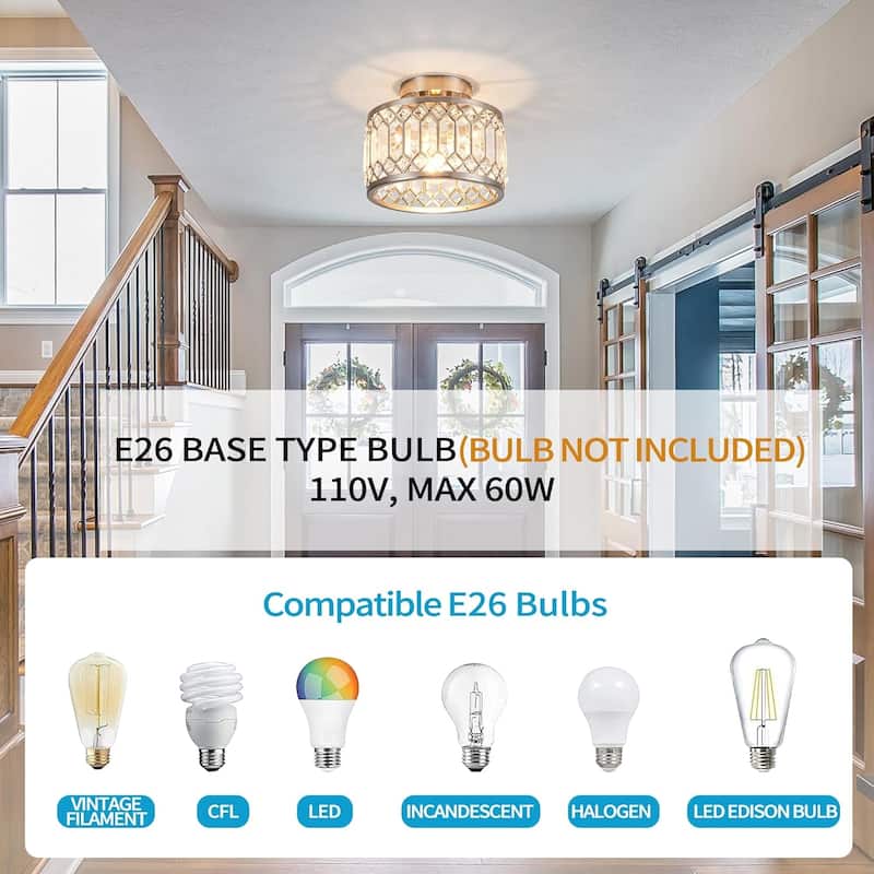 Modern flush mount light silver ceiling light silver bedroom light