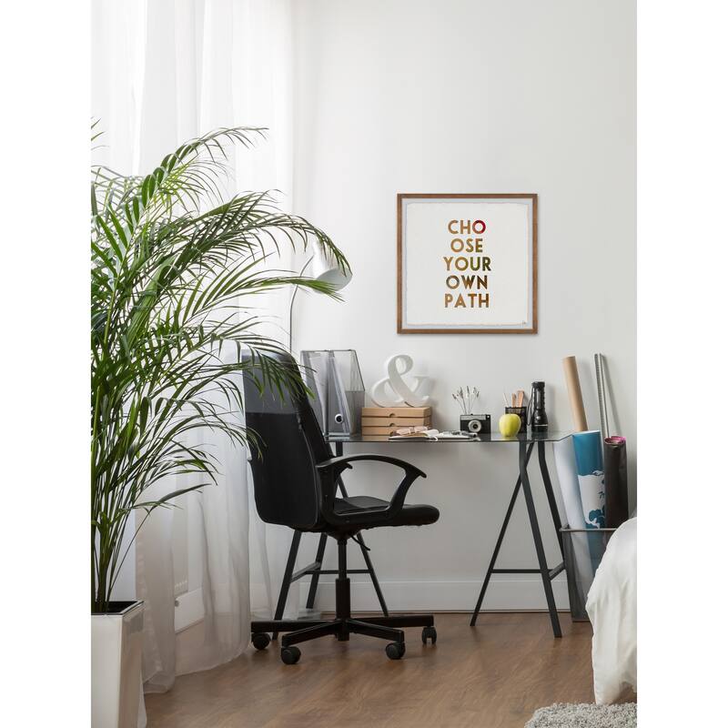 Own Path II Framed Wall Art, Elegant Home Touch - Sophisticated Artwork for Refined Décor