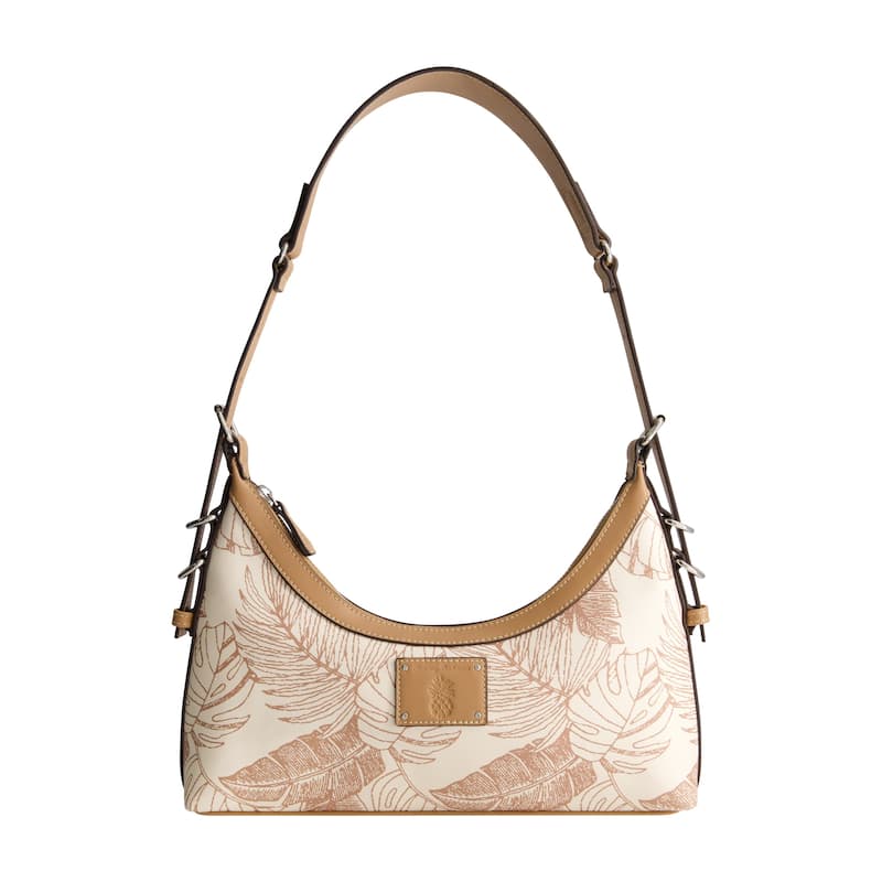 Tommy Bahama Graphic Leaf Print City Hobo