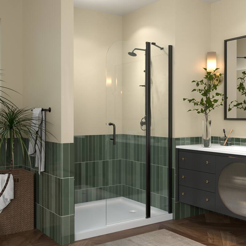 Shower Door with Clear Glass