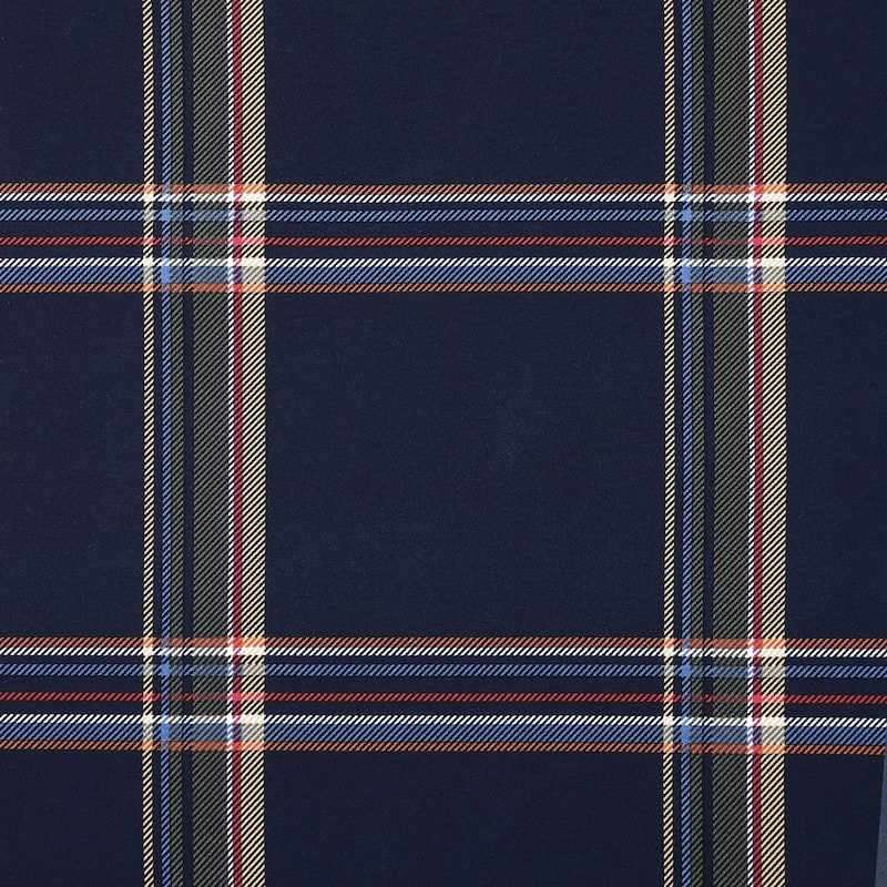 Tommy Hilfiger Beacon Plaid Cotton Reversible Blue Duvet Cover Set