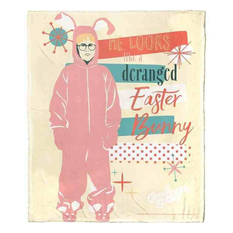 Warner Brothers A Christmas Story Silk Touch Throw Blanket